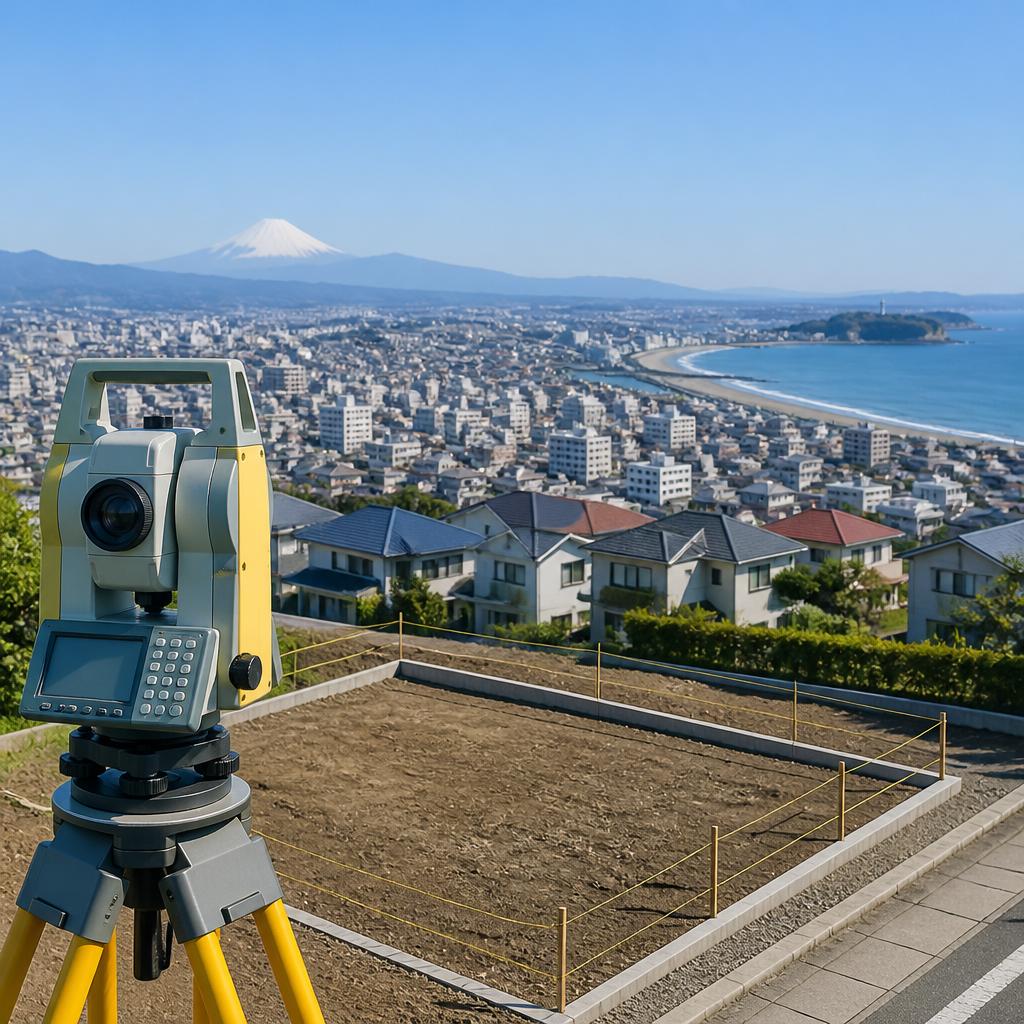 安心の不動産測量で藤沢市の土地評価を正確に行います
