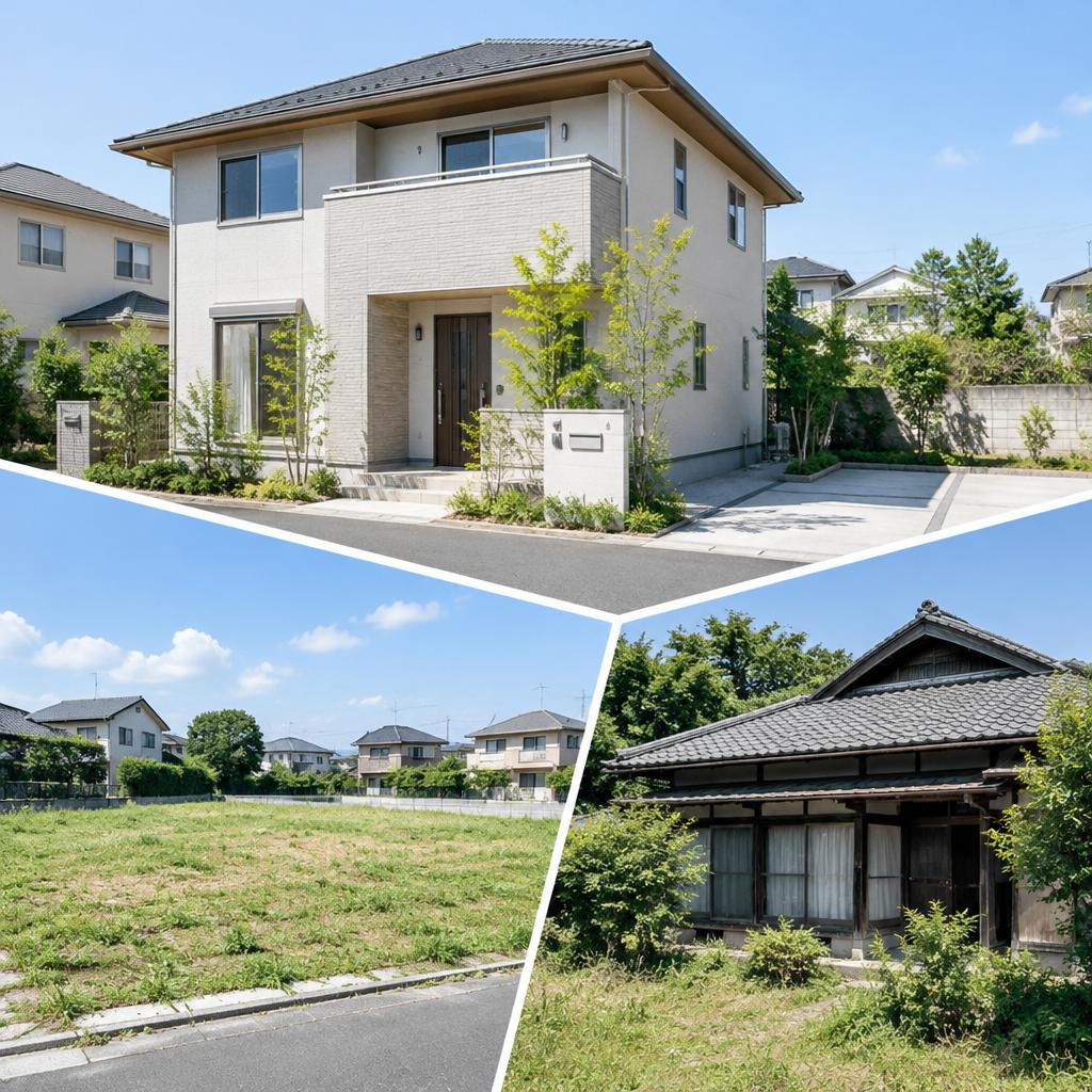 土地・戸建て・相続した空き家まで幅広く対応