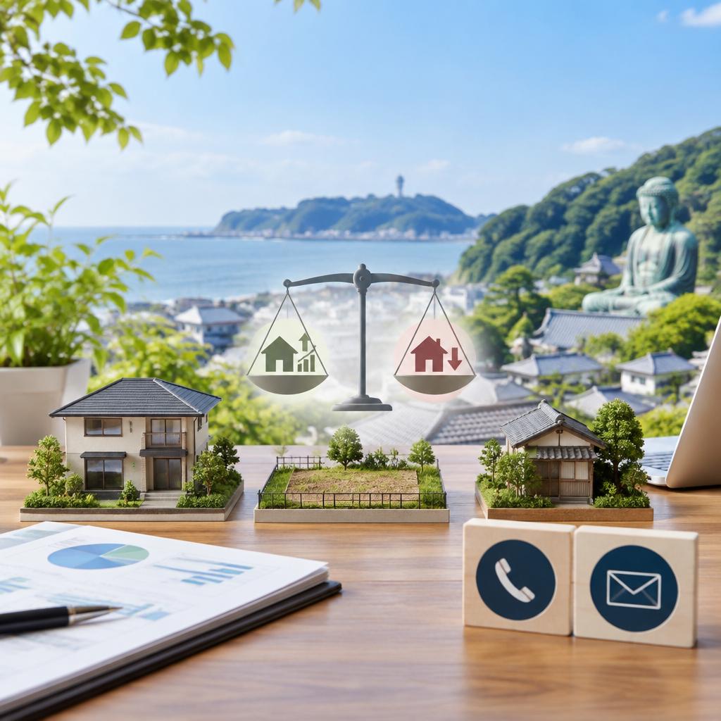売るべきか迷っている方も、鎌倉市の相続不動産をご相談ください