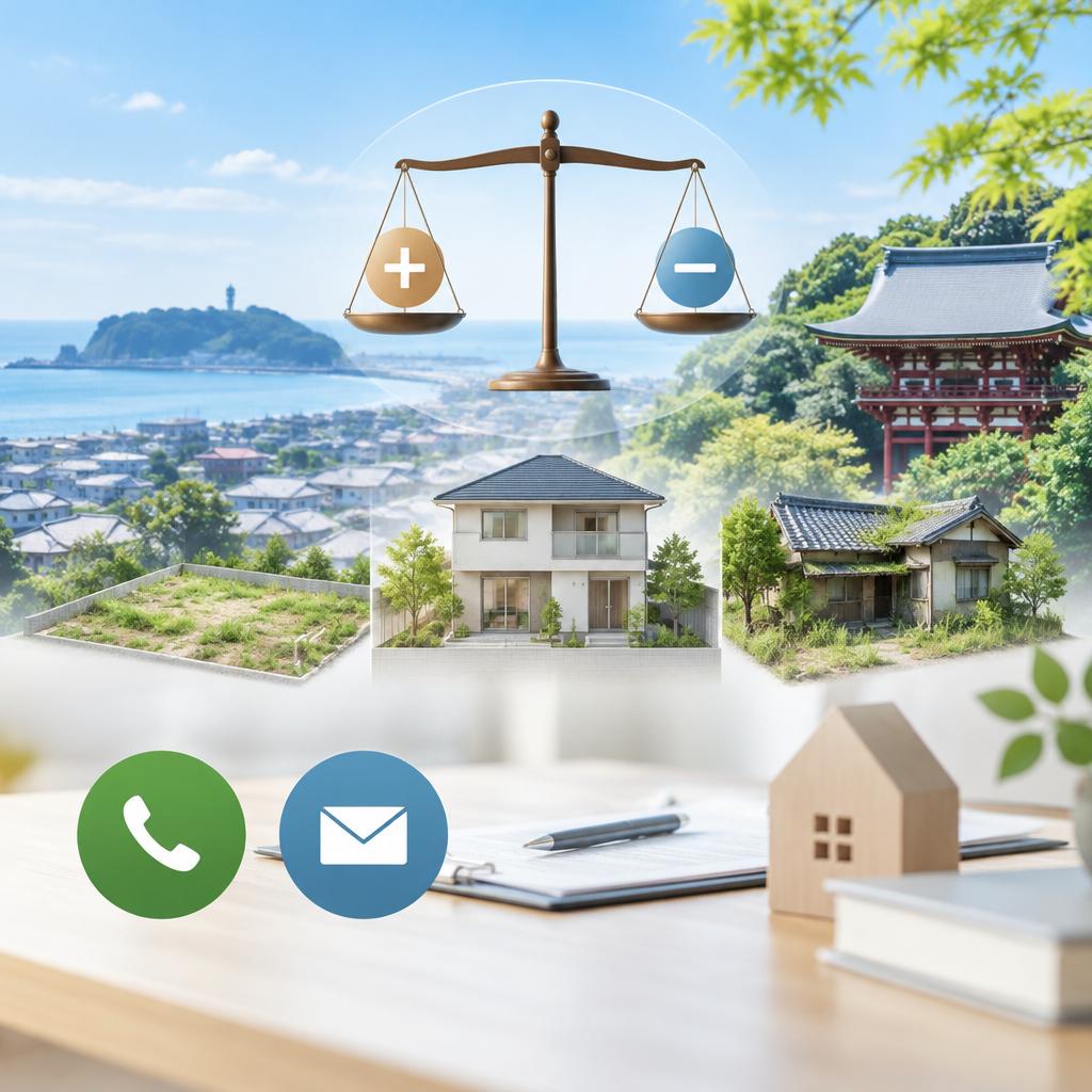 売るべきか迷っている方も、鎌倉市の相続不動産をご相談ください